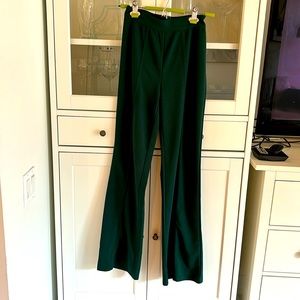 Forest green womens dress pants